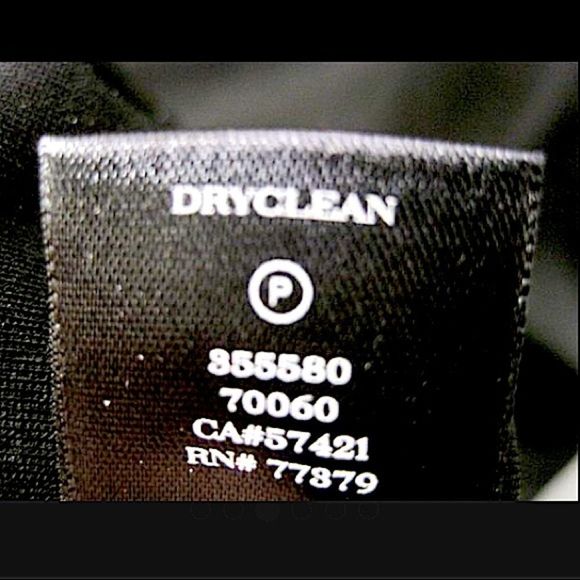 ANN TAYLOR Black Knee Length Pencil Dress w Round Neck Short Sleeve Stretch NWT - Picture 6 of 6